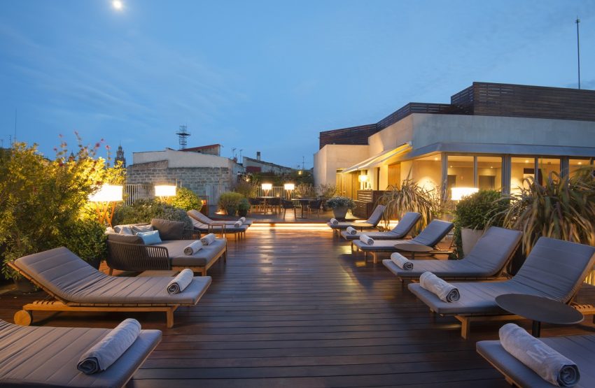 Boutique hotel di lusso a Barcellona - Mercer Hotel Barcelona terrace - thestylelovers.com
