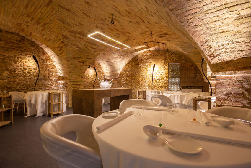 D.One ristorante stellato in Abruzzo sala location