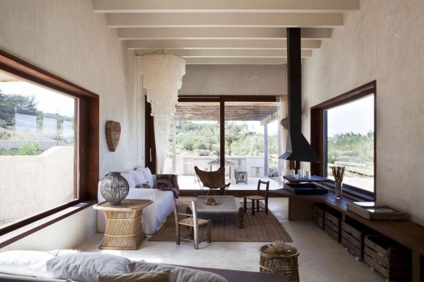 Formentera Casa Daniela soggiorno - The Style Lovers