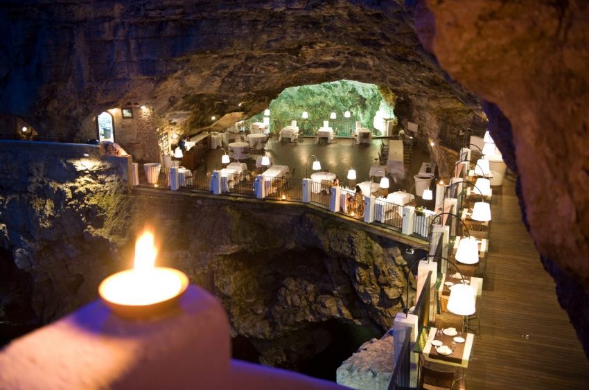 Grotta Palazzese. One of the most romantic restaurants in the world - thestylelovers.com