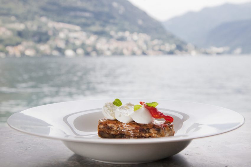 Il Sereno design hotel di lusso sul Lago di Como ristorante food - thestylelovers.com