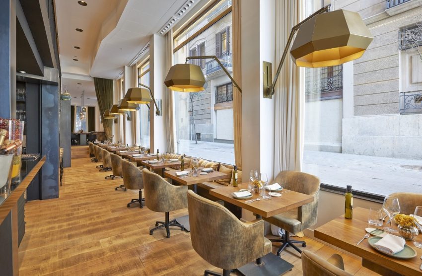 Luxury boutique hotel 5 stars Barcelona - Hotel The Serras Barcelona restaurant - thestylelovers.com