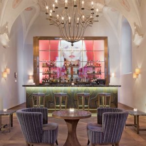 Praga Augustine hotel refectory bar - The Style Lovers