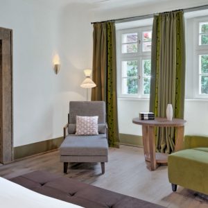 Praga Augustine hotel suite ancient door - The Style Lovers