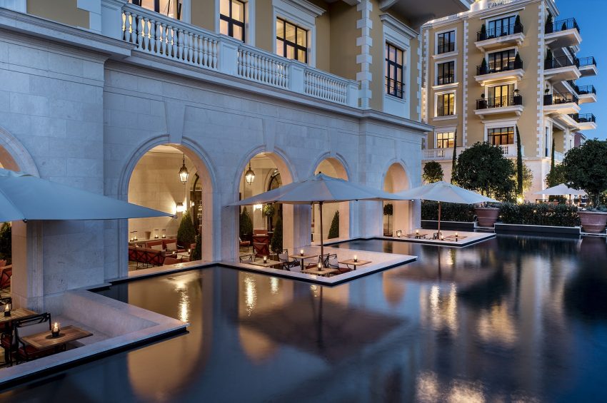 Montenegro la nuova meta del lusso. Regent Montenegro giardino d'acqua - The Style Lovers