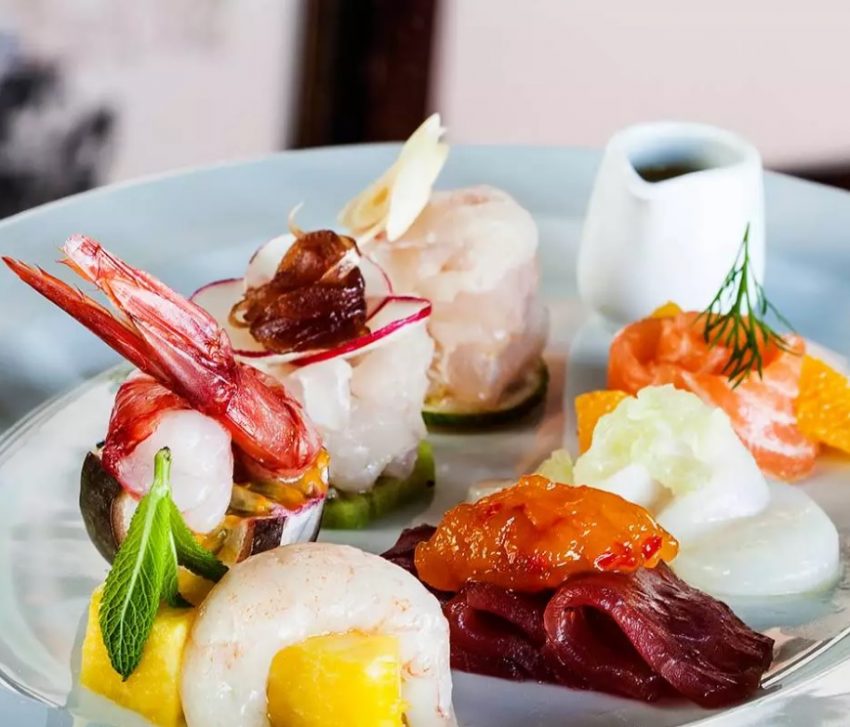 Ristorante Ceresio 7 Milano chef Elio Sironi fish menu - thestylelovers.com
