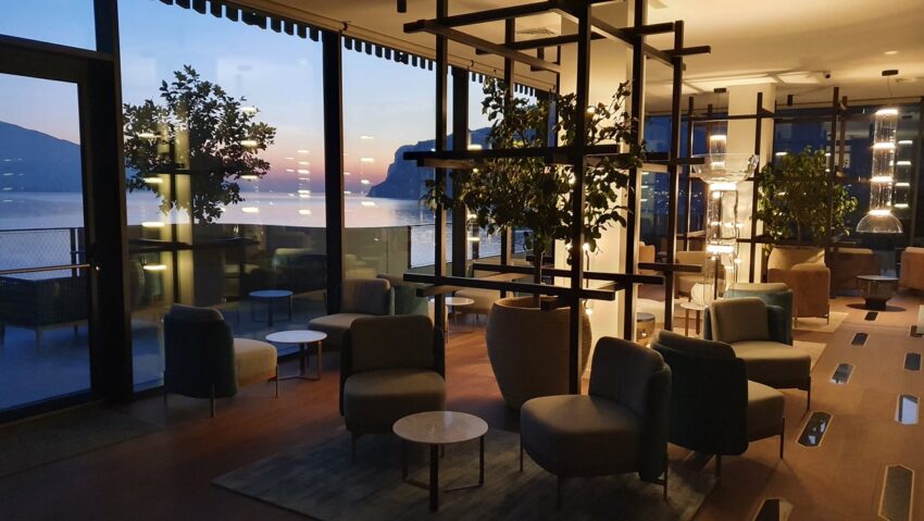 The eco-sustainable luxury of Eala on Lake Garda - panorama