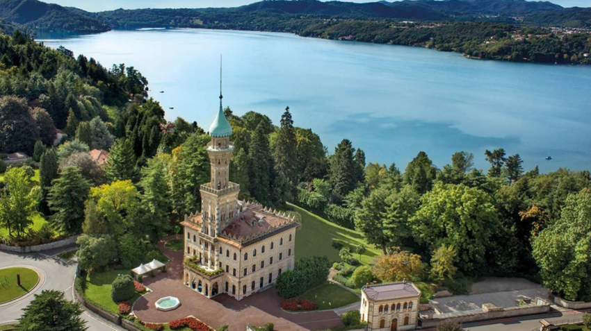 Villa Crespi Orta panorama